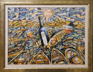 "Whispers of the Harbor" - original watercolor painting by Boris Tatievsky Whispers of the Harbor watercolor painting by Boris Tatievsky
